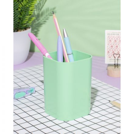 Подставка-стакан для канцелярских принадл-ей Attache Selection зеленый Подставка-стакан для канцелярских принадл-ей Attache Selection зеленый