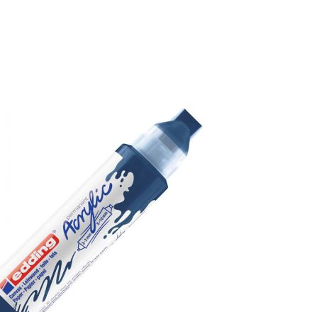 Маркер акриловый двусторонний 3D Edding 5400/933. Цвет Темно-синий Маркер акриловый двусторонний 3D Edding 5400/933. Цвет Темно-синий