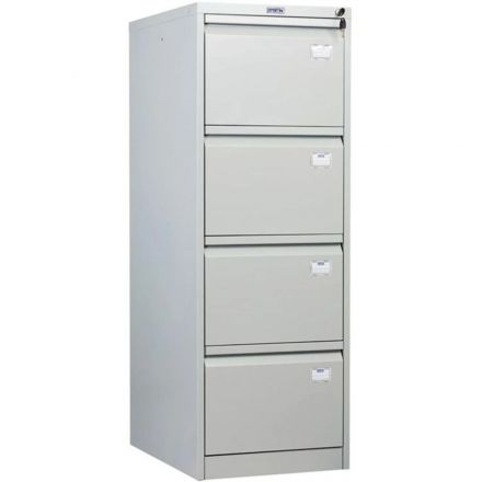 Картотека ПРАКТИК AFC 04 шкаф 4 секцион. А4/FC, ц.замок, 470х630х1320