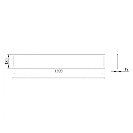 Светильник светодиодный ЭРА SPO-7-40-4K-M (4) 40Вт 4000К 2800Лм1200x180x19 Светильник светодиодный ЭРА SPO-7-40-4K-M (4) 40Вт 4000К 2800Лм1200x180x19