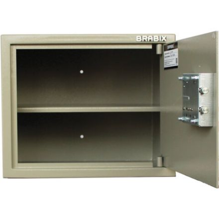 Сейф мебельный BRABIX "D-29m", 290х350х300 мм, 9 кг, ключевой замок, крепление к стене, 291163 Сейф мебельный BRABIX "D-29m", 290х350х300 мм, 9 кг, ключевой замок, крепление к стене, 291163