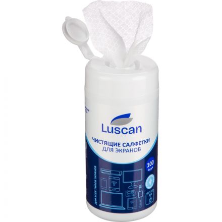 Салфетки Attache Selection Smart Price д/экранов туба 100шт/уп 112х170 МБЛ