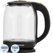 Чайник Starwind SKG1052 1.8л. 1500Вт коричневый (стекло)