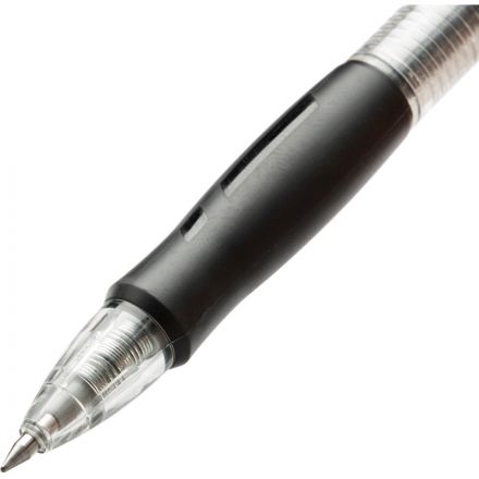 Ручка гелевая автомат. Deli Arris диам.шарика 0,5мм резин манж черная Ручка гелевая автомат. Deli Arris диам.шарика 0,5мм резин манж черная