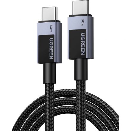 Кабель UGREEN L524 (55775) USB-C to USB-C PD 3A 2м серый космос