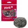 Губка для мытья посуды YORK Макси спиральная стальная