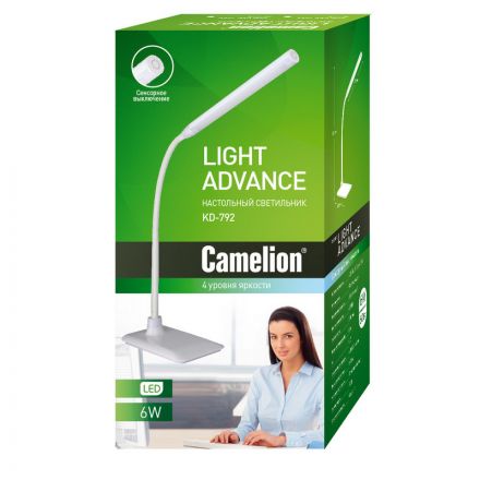 Светильник Camelion KD-792 LED, белый, 4 ур.ярк., Светильник Camelion KD-792 LED, белый, 4 ур.ярк.,