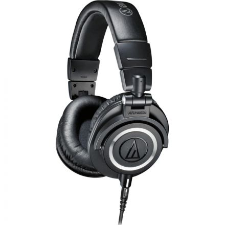Наушники Audio-Technica ATH-M50X Black, полноразмерные проводные Наушники Audio-Technica ATH-M50X Black, полноразмерные проводные