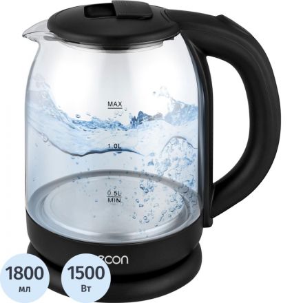 Чайник ECON ECO-1835KE,стеклянный, дисковый нагревател. элемент,1,8 литра Чайник ECON ECO-1835KE,стеклянный, дисковый нагревател. элемент,1,8 литра