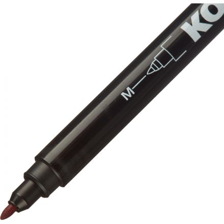 Маркер перманентный Kores красный (толщина линии 1 мм) Маркер перманентный Kores красный (толщина линии 1 мм)