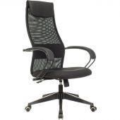 Кресло 0MX_VB_EChair-655 LT TTW сетка/ткань черный, пластик