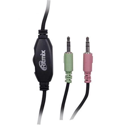 Гарнитура RITMIX RH-534M Gray Компьютерная 3,5 мм TRS (15119392)