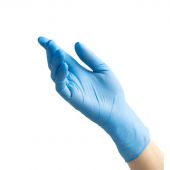 Мед.смотров. перчатки нитрил., NITRILE OPTIMA, голубые, (XS), 50 пар/уп