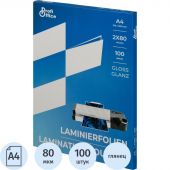 Пленка для ламинирования ProfiOffice А4, 80мкм 100шт/уп. Пленка для ламинирования ProfiOffice А4, 80мкм 100шт/уп.