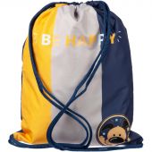 Мешок для обуви №1School Casual синий+желтый, 360х470 мм, МО-26-1