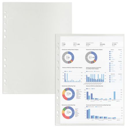 Папки-файлы перфорированные А4 ERICH KRAUSE "Fizzy Clear", КОМПЛЕКТ 100 шт., матовые, 30 мкм, 67330