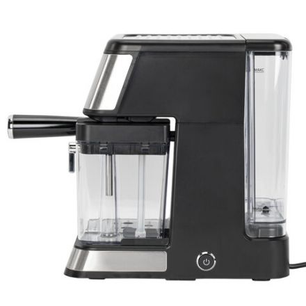 Кофеварка рожковая со встроенным капучинатором BRASSON (БРАССОН) CM-1830, 4 напитка, дисплей, 1,6 л, 1250 Вт, 20 бар, 457885