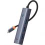 Разветвитель USB Baseus UltraJoy 4-Port Sp.Grey C-USB3.0 B0005280A813-03 Разветвитель USB Baseus UltraJoy 4-Port Sp.Grey C-USB3.0 B0005280A813-03