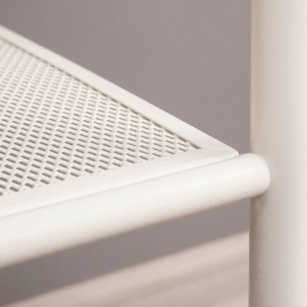 Стеллаж на металлокаркасе "Валенсия-14", 455х300х1205 мм, 4 полки, белый, СТВ14 Б Стеллаж на металлокаркасе "Валенсия-14", 455х300х1205 мм, 4 полки, белый, СТВ14 Б