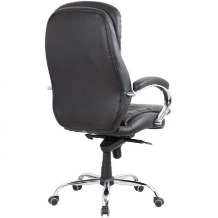 Кресло BN_SH_EChair-515 MPU кожзам черный, хром Кресло BN_SH_EChair-515 MPU кожзам черный, хром