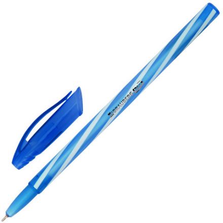 Ручка шариковая масляная BRAUBERG KIDS "TWIST", СИНЯЯ, корпус ассорти, пишущий узел 0,7 мм, линия письма 0,35 мм, 144104 Ручка шариковая масляная BRAUBERG KIDS "TWIST", СИНЯЯ, корпус ассорти, пишущий узел 0,7 мм, линия письма 0,35 мм, 144104