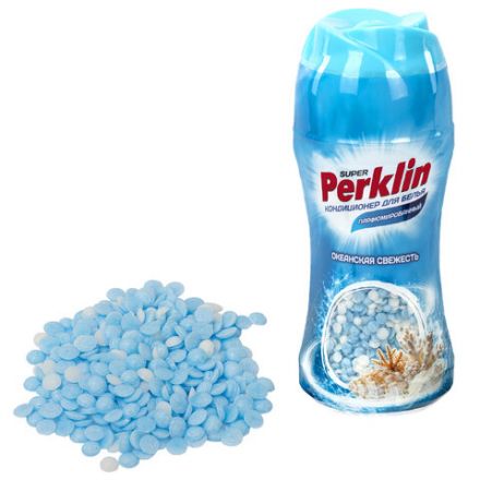Кондиционер (концентрат) для белья, в гранулах, 250 г, PERKLIN (ПЕРКЛИН) SUPER "Океанская свежесть", 25 стирок, 609821 Кондиционер (концентрат) для белья, в гранулах, 250 г, PERKLIN (ПЕРКЛИН) SUPER "Океанская свежесть", 25 стирок, 609821