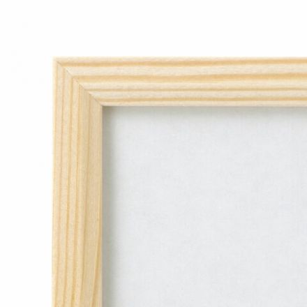 Рамка 30х40 см небьющаяся, аналог IKEA, багет 12 мм, дерево, BRAUBERG "Woodray", цвет натуральный, 391361