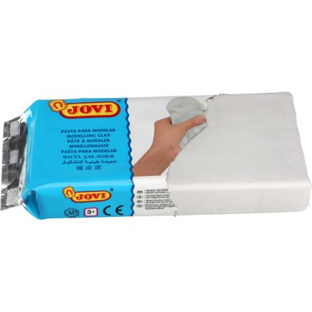 Паста для моделирования отвердевающая,500г,белый,вакуумный пакет,JOVI,85