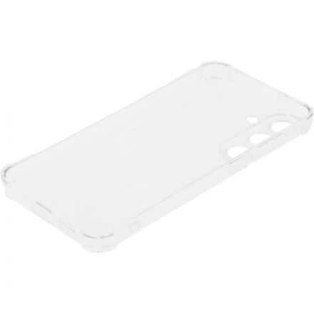 Чехол накладка PERO силикон для Samsung S25 Plus прозрачный усиленный Чехол накладка PERO силикон для Samsung S25 Plus прозрачный усиленный