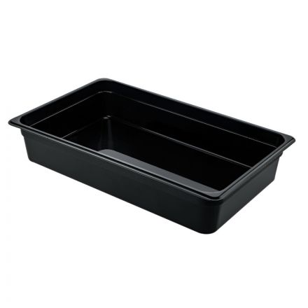 Гастроемкость Restola полипроп 1/1х4'' (100мм) 530х325 черная, 422100113