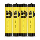 Батарейка Smartbuy AAA солевая ONE R03/4S (60/600) (SOBZ-3A04S-Eco) 4шт Батарейка Smartbuy AAA солевая ONE R03/4S (60/600) (SOBZ-3A04S-Eco) 4шт