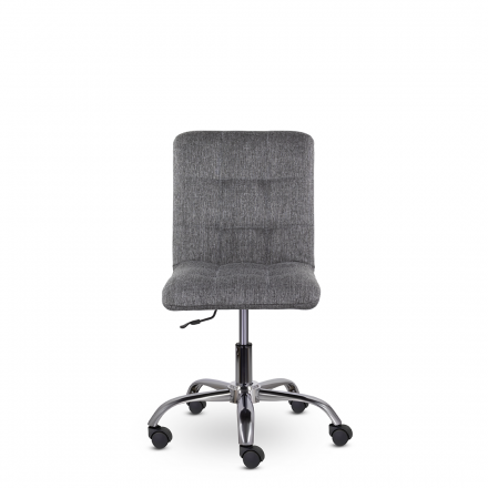 Кресло СН-211 Пронто хром Moderno 02 (серый) Кресло СН-211 Пронто хром Moderno 02 (серый)