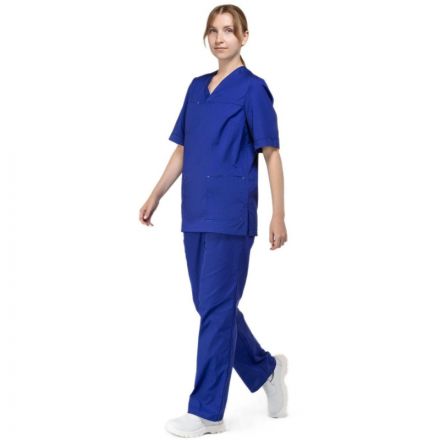 Костюм хирурга женский.м05-КБР плюс васильковый (р.60-62) р.158-164 Костюм хирурга женский.м05-КБР плюс васильковый (р.60-62) р.158-164