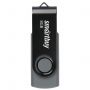Флеш-диск 8 GB SMARTBUY Twist USB 2.0, черный, SB008GB2TWK Флеш-диск 8 GB SMARTBUY Twist USB 2.0, черный, SB008GB2TWK