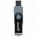 Флеш-диск 8 GB SMARTBUY Twist USB 2.0, черный, SB008GB2TWK