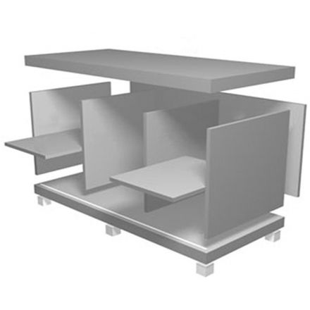 Тумба - купе Д_EASY Director ДСП мел. дуб шамони св.124 Тумба - купе Д_EASY Director ДСП мел. дуб шамони св.124