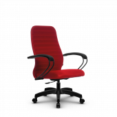 Кресло Метта SU-CP-10P красное/красное Pl