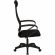 Кресло МТ_EChair 675 TTW сетка/ткань черный пластик