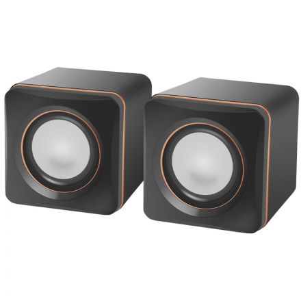 Колонки Defender SPK 33, 2*2,5W, питание от USB, черный Колонки Defender SPK 33, 2*2,5W, питание от USB, черный
