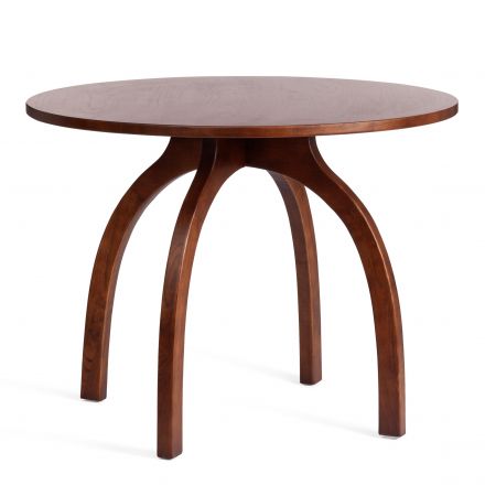 Стол THONET (mod.T9108) дерево вяз, 100х75 см, Темный Орех (№5) Стол THONET (mod.T9108) дерево вяз, 100х75 см, Темный Орех (№5)