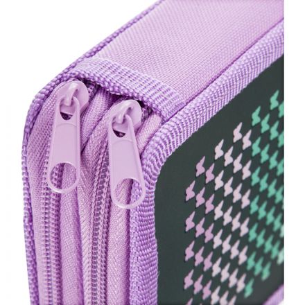 Пенал Butterfly 2 отд., выборочный лак, 190x110 мм, ПКК 11-19 Пенал Butterfly 2 отд., выборочный лак, 190x110 мм, ПКК 11-19