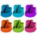Подставка-органайзер BRAUBERG STYLE COLOR, 5 отделений, 132х122х108 мм, ассорти, 238095