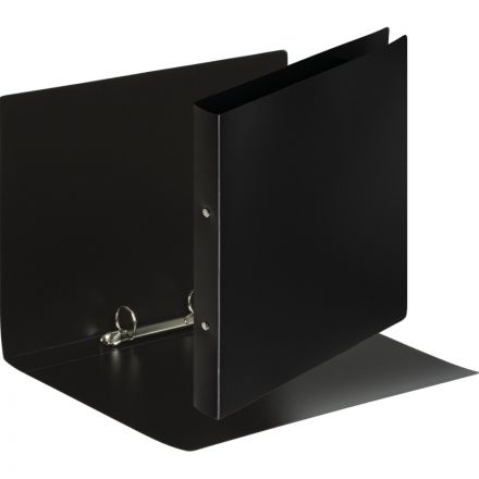 Папка на 2-х кольцах Attache 32 мм черная до 250 листов (пластик 0.45 мм)