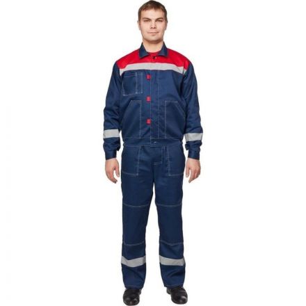 Костюм летний муж. л20-КПК син/красн (р.68-70) 194-200 (Арсенал-СП)