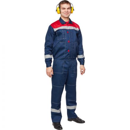 Костюм летний муж. л20-КПК син/красн (р.68-70) 194-200 (Арсенал-СП)