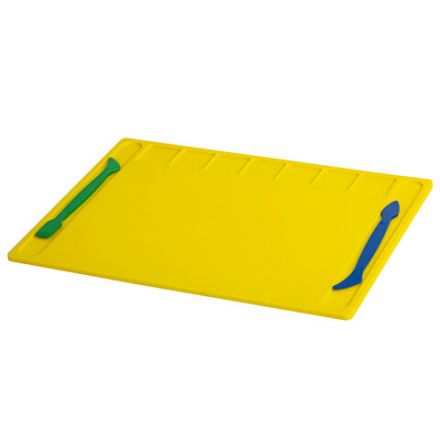 Доска для лепки с отделениями и 2 стеками А4, 280х200 мм, желтая, BRAUBERG KIDS, 271144 Доска для лепки с отделениями и 2 стеками А4, 280х200 мм, желтая, BRAUBERG KIDS, 271144