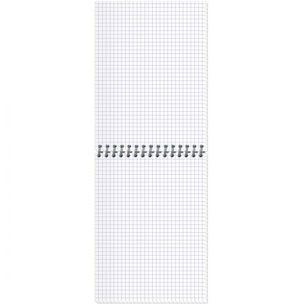 Блокнот Attache Plastic А5 80 листов синий в клетку на спирали (150x210 мм) Блокнот Attache Plastic А5 80 листов синий в клетку на спирали (150x210 мм)