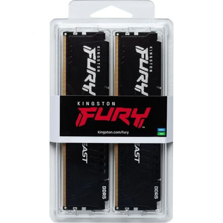 Модуль памяти Kingston FURY DDR5 DIMM 16GB(2x8Gb)6000Мгц(KF560C30BBEK2-16)