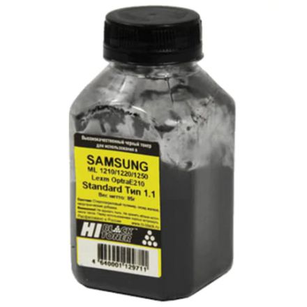 Тонер Hi-Black для Samsung ML-1210/1220/1250/OptraE210, Standard, Тип 1.8, Bk, 85 г, банка, 98036803 Тонер Hi-Black для Samsung ML-1210/1220/1250/OptraE210, Standard, Тип 1.8, Bk, 85 г, банка, 98036803