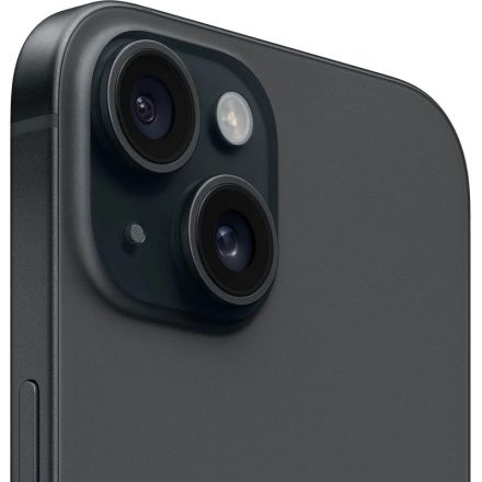 Смартфон Apple iPhone 15 A3090 128Gb черный (MTP03HN/A)